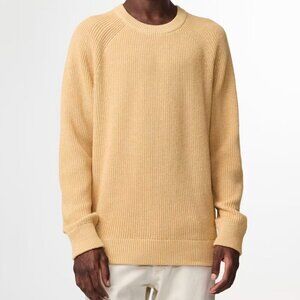 NN07‎ Tan Jacob Rib Knit Crewneck Sweater